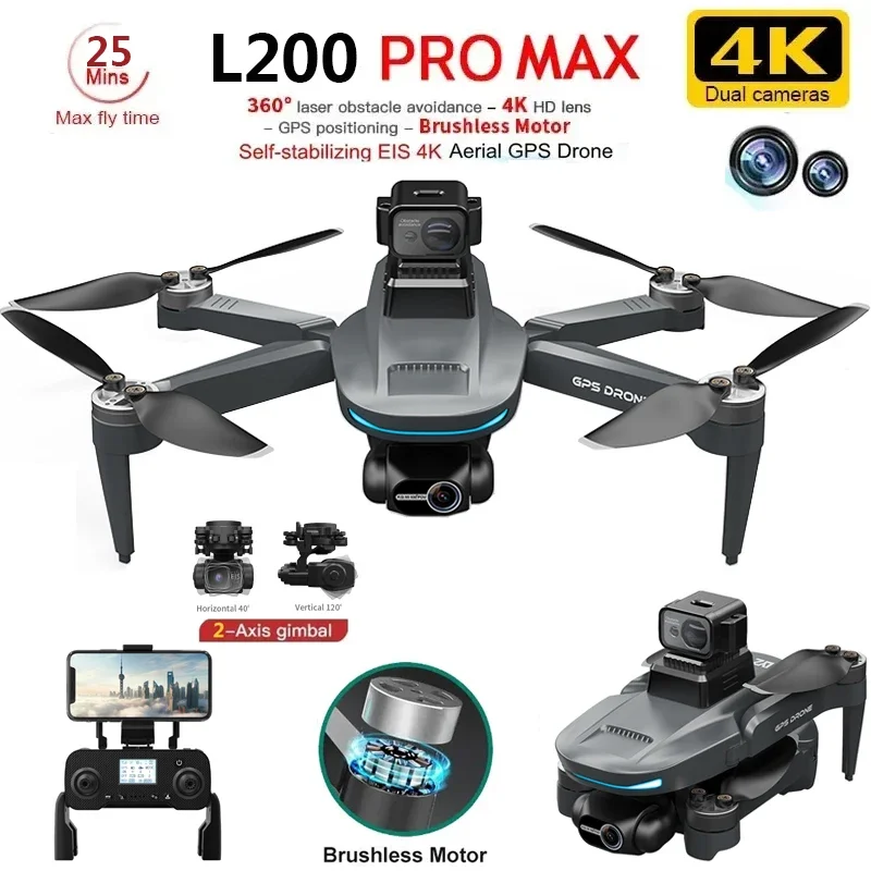 L200 PRO MAX Drone 4K 2-Axis P – Drone Battery Box Bewertung und Preis