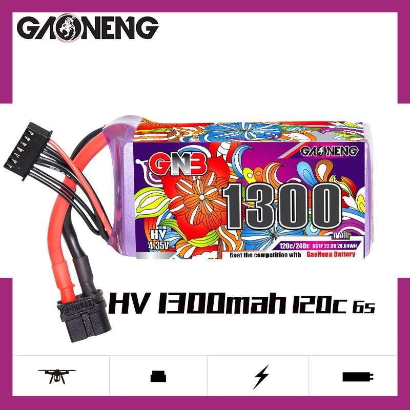 2Pcs GNB 6S Lipo Battery 22.8V – Drone Battery Lipo Bewertung und Preis