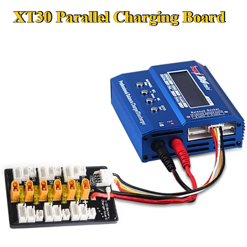 1-5Pcs 1S-3S 20A XT30 Plug Lip – Drone Battery Parallel Board Bewertung und Preis