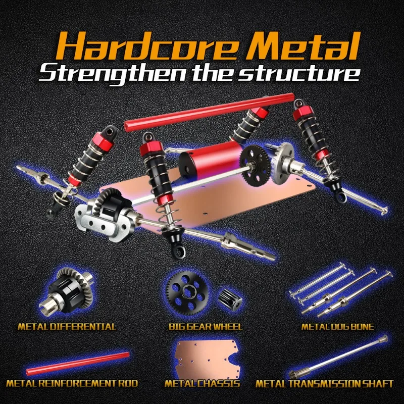 100km/h High-speed 4WD Rc Cars – Drone Battery Alarm Bewertung und Preis