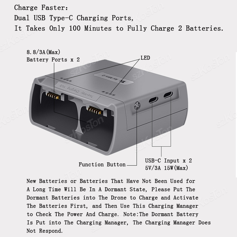 For DJI Mini 4K/MINI 2/Mini 2  – Drone Battery Smart Bewertung und Preis