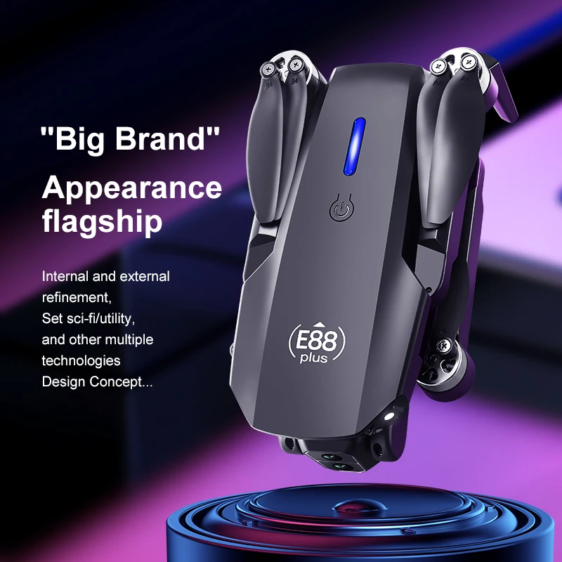 New E88 Plus Quadcopter Drone: – Drone Battery Case Bewertung und Preis