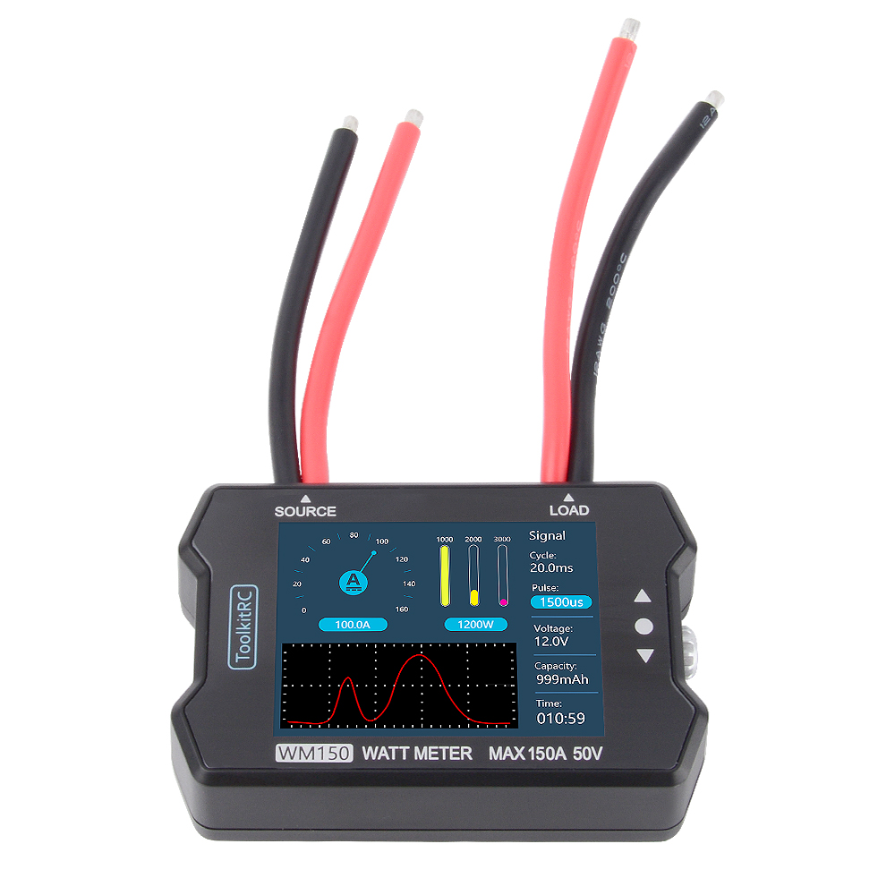 ToolkitRC WM150 150A 50V Watt  – Drone Battery Voltage Checker Bewertung und Preis