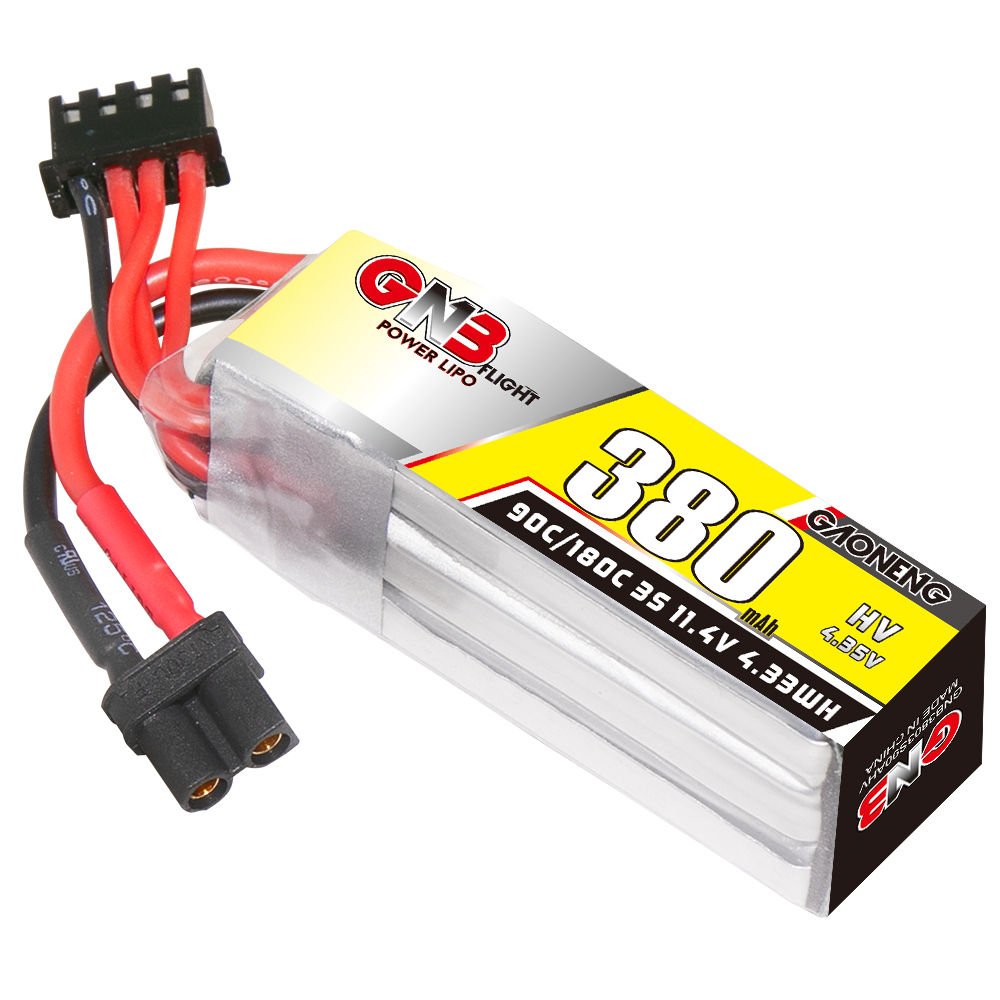 GNB GAONENG 3S 11.4V HV 380mah – Drone Battery High Voltage Bewertung und Preis
