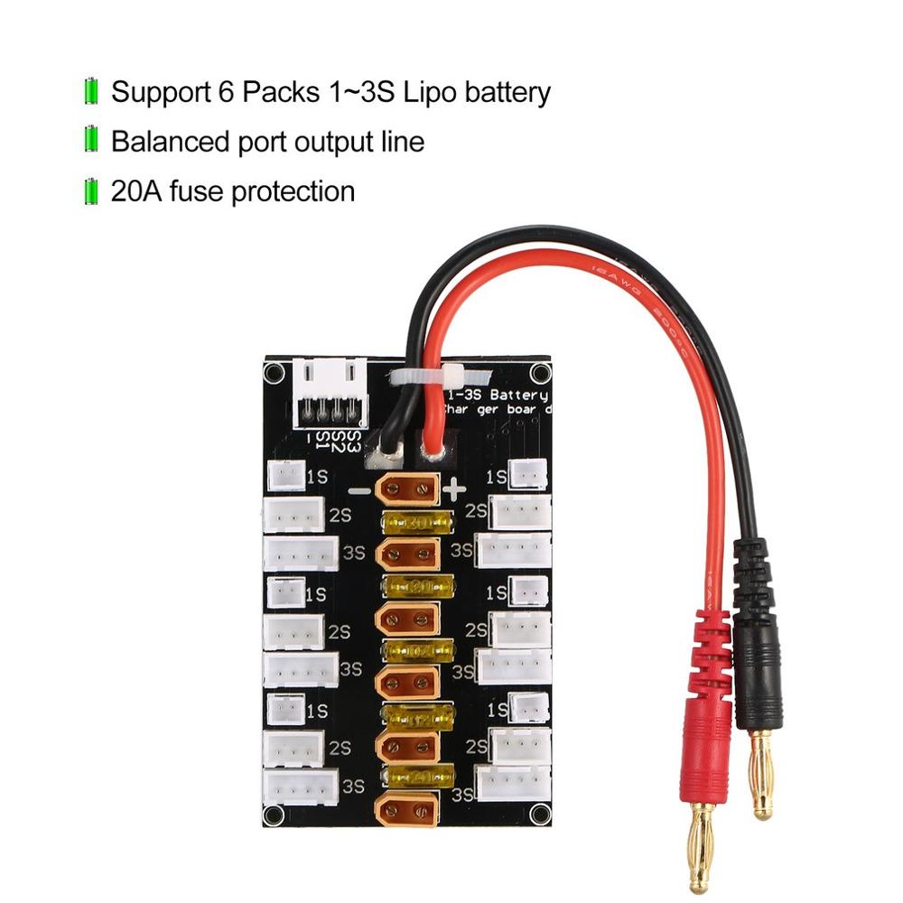 1S-3S 20A XT30 Plug Lipo Batte – Drone Battery Parallel Board Bewertung und Preis