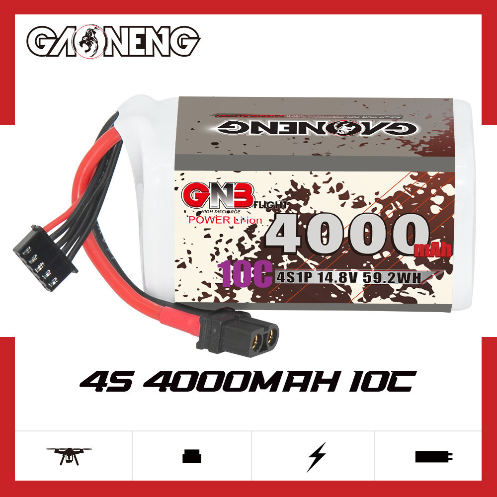 GNB 4000mAh 4S 14.8V 10C 20C W – Drone Battery Connector Bewertung und Preis