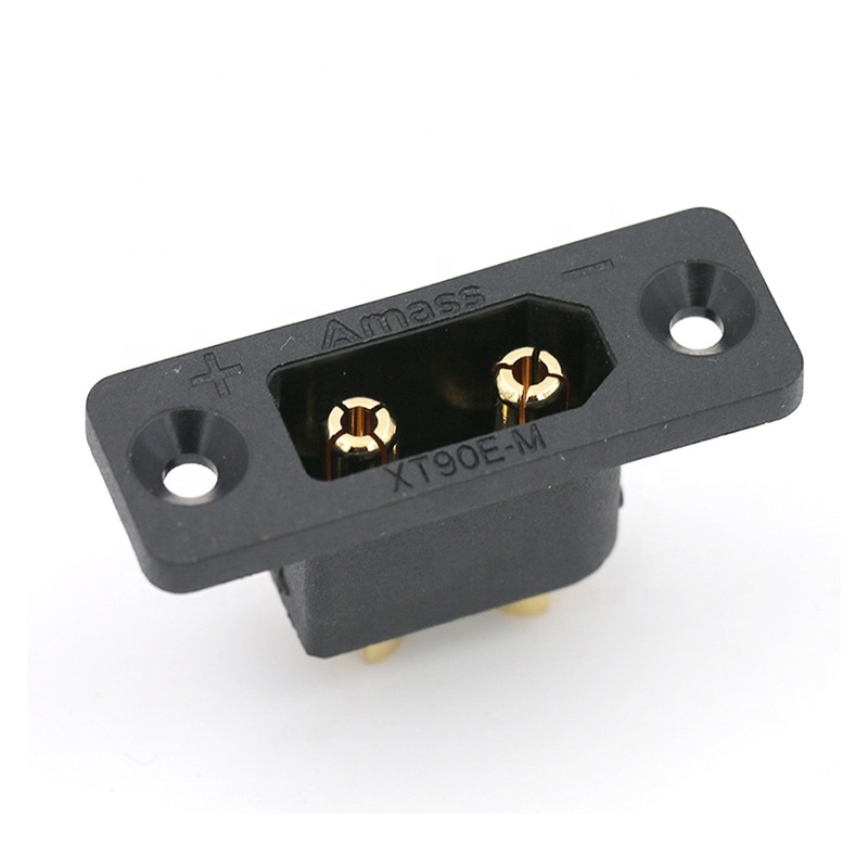 30PCSAmass Black XT90E-M Panel – Drone Battery Connector Bewertung und Preis