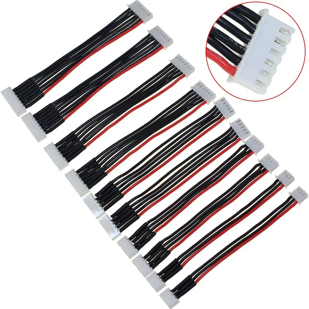 5pcs/lot JST-XH 1S 2S 3S 4S 5S – Drone Battery 6S Bewertung und Preis