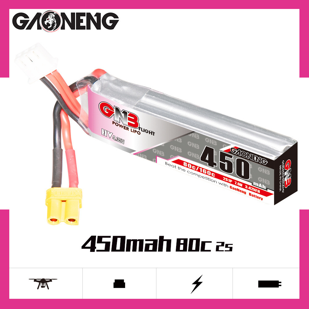GNB LiPo Battery HV 2S 7.6V 45 – Drone Battery Lipo Bewertung und Preis