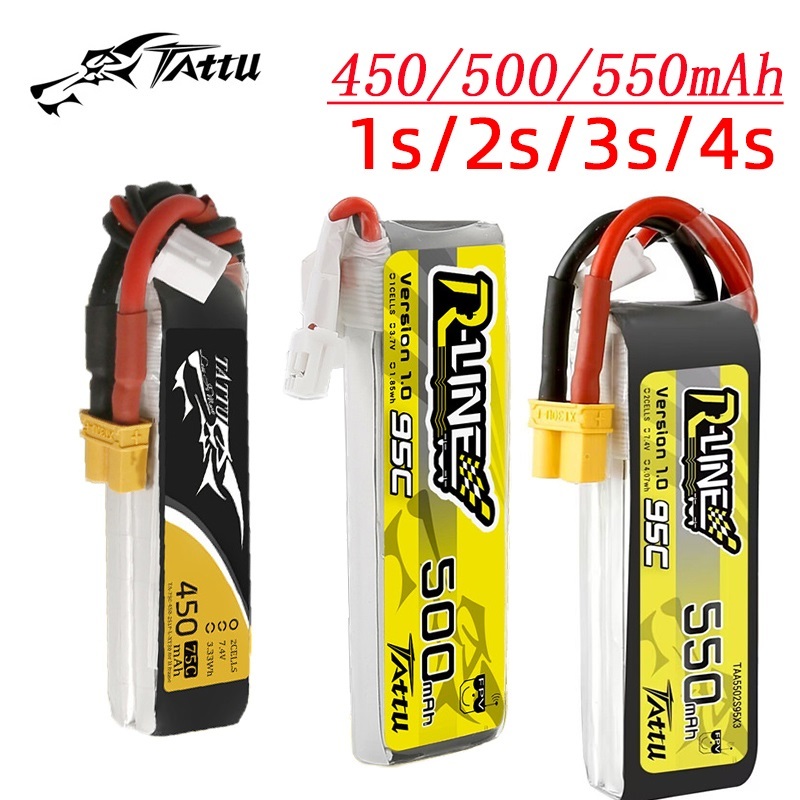 3Pcs NEW TATTU 450/500/550mAh  – Drone Battery Lipo Bewertung und Preis