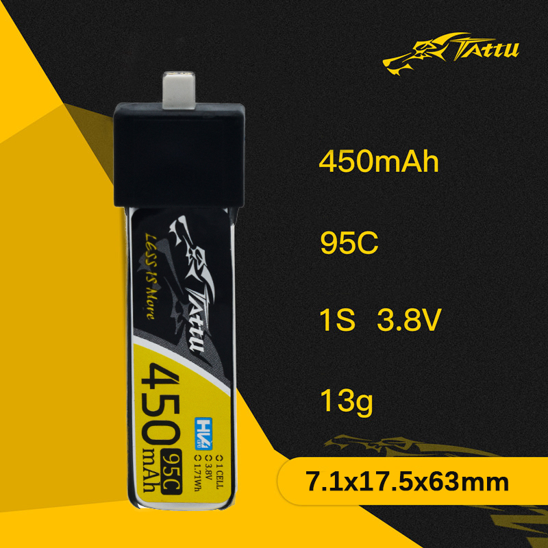 3Pcs NEW TATTU 450/500/550mAh  – Drone Battery Lipo Bewertung und Preis