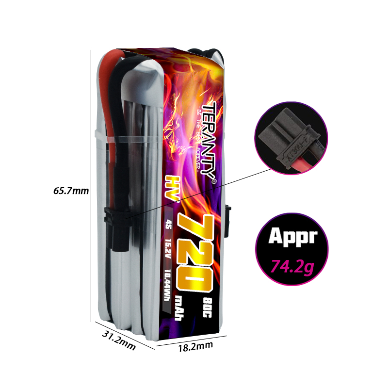 TERANTY 720mAh 4S 15.2V HV Lip – Drone Battery Lipo Bewertung und Preis