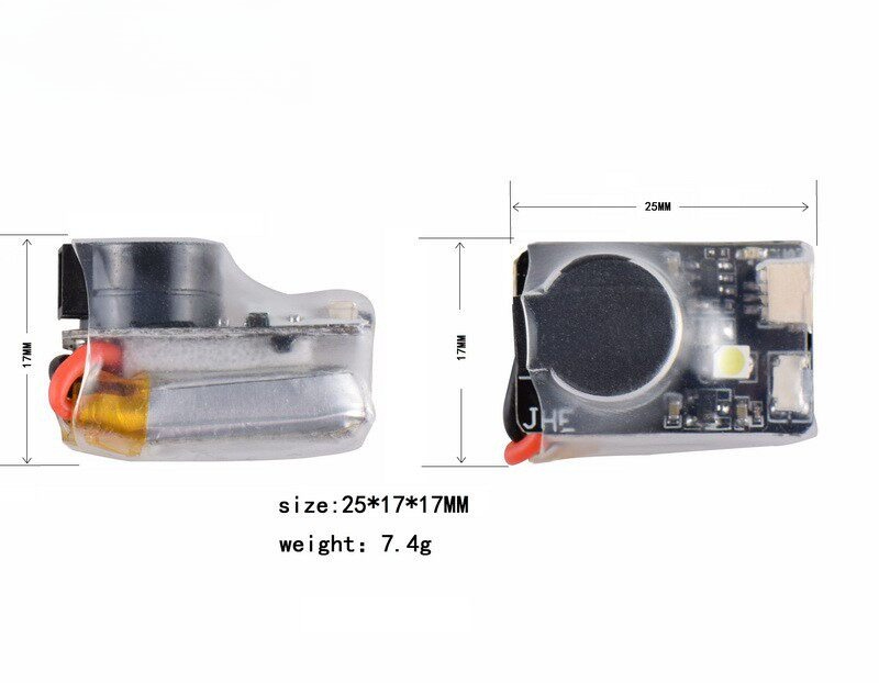 J110dB Loud FPV Buzzer Lost Mo – Drone Battery Alarm Bewertung und Preis
