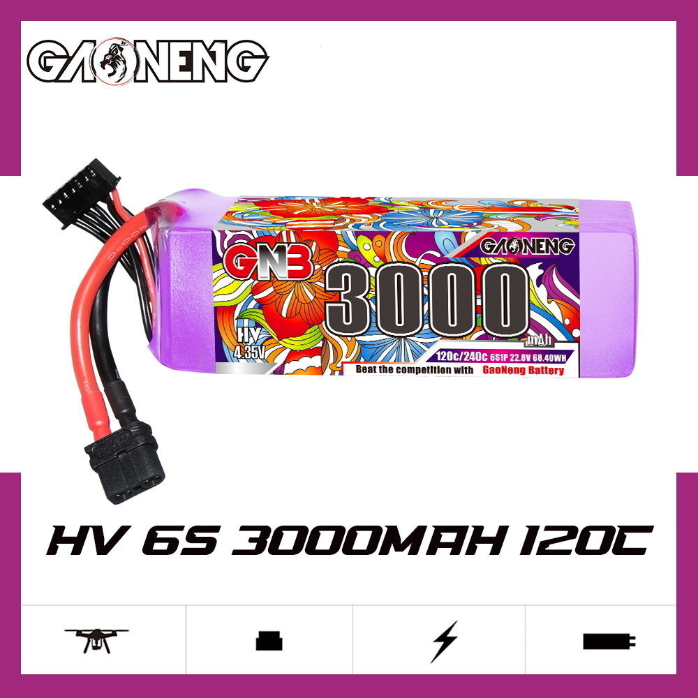 GNB Lipo Battery 6S 22.8V 3000 – Drone Battery Connector Bewertung und Preis