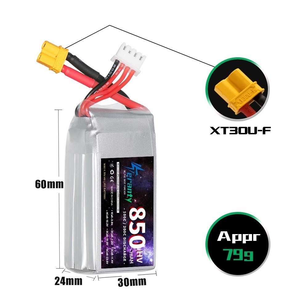 1/2/3PCS TERANTY 3S 11.4V Lipo – Drone Battery Lipo Bewertung und Preis